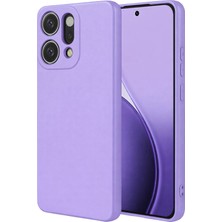 Uryport Oppo Reno 14 First Silikon - Lila