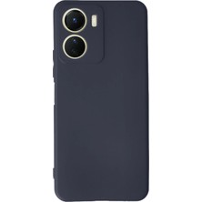 Uryport Vivo Y16 Kılıf First Silikon - Lacivert