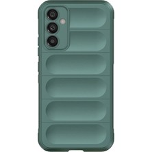 Uryport Samsung A56 Kılıf Optimum Silikon - Koyu Yeşil