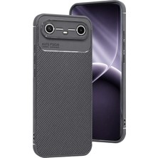 Uryport Tecno Spark Slim 5g Auto Focus Karbon Kapak - Gri
