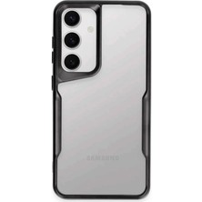 Uryport Samsung Galaxy S25 Kılıf Boyi Silikon Kapak - Siyah