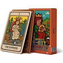 Brf Store Irmakxx Spelt 78 Kartlı 8-Bit Fantasy Deck 5,9 x 9,2 cm Klasik Mini Tarot Destesi Tarot Kartları