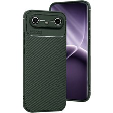 Uryport Tecno Spark Slim 5g Auto Focus Karbon Kapak - Koyu Yeşil