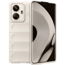 Uryport Realme 10 Pro 5g Kılıf Optimum Silikon - Krem