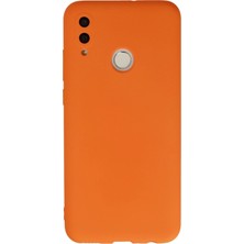 Uryport Huawei P Smart 2019 Kılıf Nano Içi Kadife Silikon - Turuncu