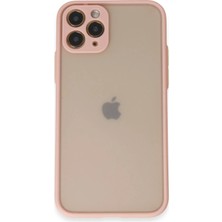 Uryport Apple iPhone 11 Pro Kılıf Montreal Silikon Kapak - Pembe