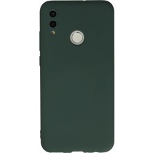 Uryport Huawei P Smart 2019 Kılıf Nano Içi Kadife Silikon - Koyu Yeşil