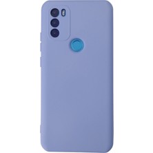 Uryport General Mobile Gm 21 Plus Kılıf Nano Içi Kadife Silikon - Lila