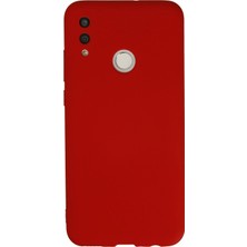Uryport Huawei P Smart 2019 Kılıf Nano Içi Kadife Silikon - Kırmızı
