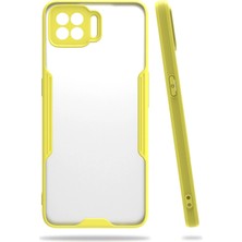 Uryport Oppo A73 Kılıf Platin Silikon - Sarı