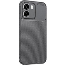 Uryport Oppo Oppo A6T 5g Auto Focus Karbon Kapak - Gri