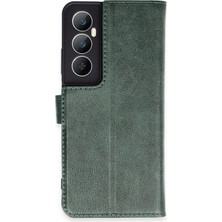 Uryport Realme C65 Kılıf Trend S Plus Kapaklı Kılıf - Yeşil