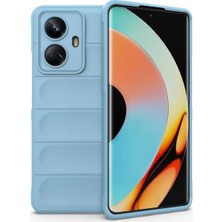 Uryport Realme 10 Pro 5g Kılıf Optimum Silikon - Sky Blue