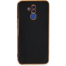 Uryport Huawei Mate 20 Lite Kılıf Volet Silikon - Siyah