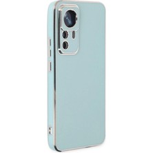 Uryport Xiaomi Mi 12T Pro Kılıf Volet Silikon - Açık Yeşil