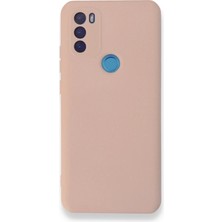 Uryport General Mobile Gm 21 Plus Kılıf Nano Içi Kadife Silikon - Pudra