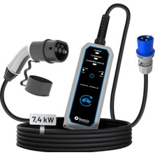 Bemis Mono Mobile Taşınabilir Şarj Cihazı BEV-1221-0002 (7,4kw 8m)