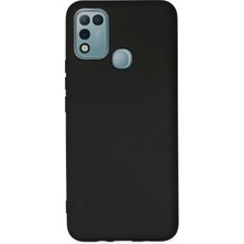 Uryport Infinix Hot 10 Play Kılıf Nano Içi Kadife Silikon - Siyah