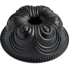 Happy Trend Nordic Ware Yüksek Kaliteli Gugelhupfform, Alüminyum, Altın, 24,9 x 24,9 x 9,7 cm