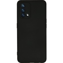 Uryport Oppo A74 4g Kılıf Nano Içi Kadife Silikon - Siyah