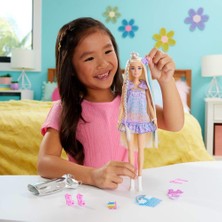 Happy Trend Barbıe Upuzun Muhteşem Saçlı Bebekler™ Bebek Barbie Upuzun Muhteşem Saçlı Bebekler Serisi Bebek ve Aksesuarları, 2 Farklı Kombiniyle Upuzun Saçlı Sarışın Bebek JCT72