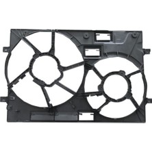Oto101 Volkswagen Passat-Varıant- B8- 23/24; Radyatör ve Klima Fan Davlumbazı Boş Gövde (Çiftli) (Dızel)
