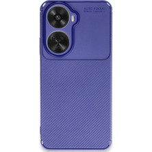 Uryport Huawei Nova 12 Se Kılıf Auto Focus Karbon Kapak - Lacivert