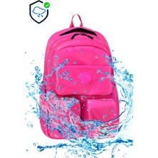 LilyMoon Su Geçirmez Çok Gözlü Okul Sırt Çantası 42 cm - Dolcezza
