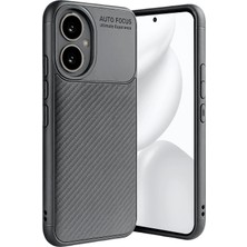 Huawei Uryport Honor 400 Kılıf Auto Focus Karbon Kapak - Gri