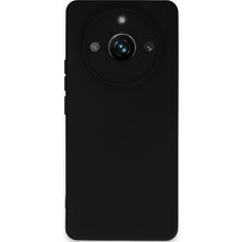 Uryport Realme 11 Pro Kılıf Nano Içi Kadife Silikon - Siyah