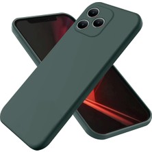 Uryport Realme Note 50 4g Kılıf First Silikon - Koyu Yeşil