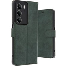 Uryport Realme C75 4g Trend S Plus Kapaklı Kılıf - Koyu Yeşil