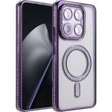 Uryport Xiaomi Mi 15T Pro Joke Simli Magneticsafe Kılıf - Derin Mor