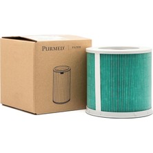 Brf Store Irmakxx Purmed Xiaomi Smart Hava Temizleyicisi 4 Compact Uyumlu Hepa Filtre (Toxin-Smoke) - 4 Compac