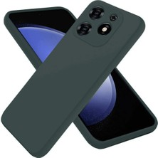 Uryport Tecno Spark Go 2024 Kılıf First Silikon - Koyu Yeşil