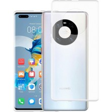 Uryport Huawei Mate 40 Pro Kılıf Lüx Şeffaf Silikon