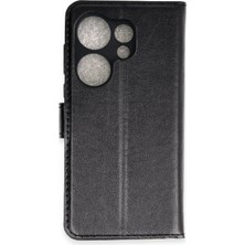 Uryport Tecno Camon 20 Prime Trend S Plus Kapaklı Kılıf - Siyah