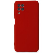 Uryport Samsung Galaxy A22 Kılıf Nano Içi Kadife Silikon - Kırmızı