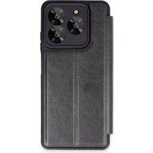 Uryport General Mobile Era 50 Kılıf Flip Cover - Siyah