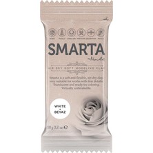 Happy Trend Smarta Hava ile Kuruyan Yumuşak Model Hamuru 100GR Beyaz 06