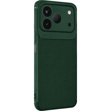 Uryport Tecno Spark 50 4g Auto Focus Karbon Kapak - Yeşil