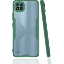 Uryport Realme C11 2021 Kılıf Platin Silikon - Yeşil