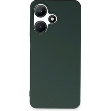 Uryport Infinix Hot 30I Kılıf First Silikon - Koyu Yeşil