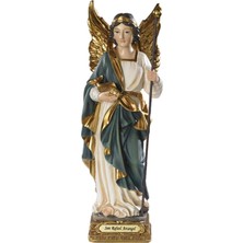 Brf Store Irmakxx Archangel Saint Rafael Raphael Heykeli 8" Doktorların Koruyucu Azizi. El Boyaması. Milagros