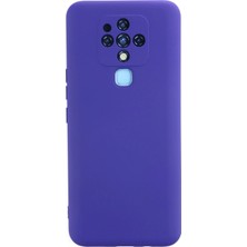 Uryport Tecno Camon 16 Kılıf Nano Içi Kadife Silikon - Mor