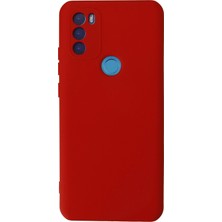 Uryport General Mobile Gm 21 Plus Kılıf Nano Içi Kadife Silikon - Kırmızı