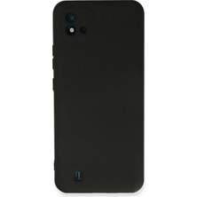 Uryport Realme C11 2021 Kılıf Nano Içi Kadife Silikon - Siyah