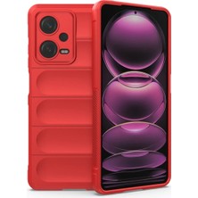 Uryport Xiaomi Redmi Note 12 4g Kılıf Optimum Silikon - Kırmızı