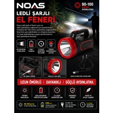 Noas Ledli Şarjlı El Feneri
