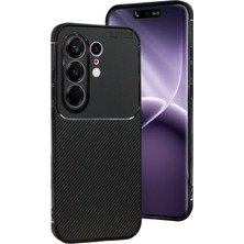 Uryport Tecno Camon 50 Pro 5g Auto Focus Karbon Kapak - Siyah